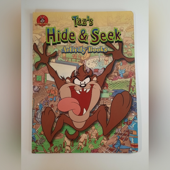 Jumbo Pair of Taz's Hide & Seek Books 2000 - Picture 1 of 4